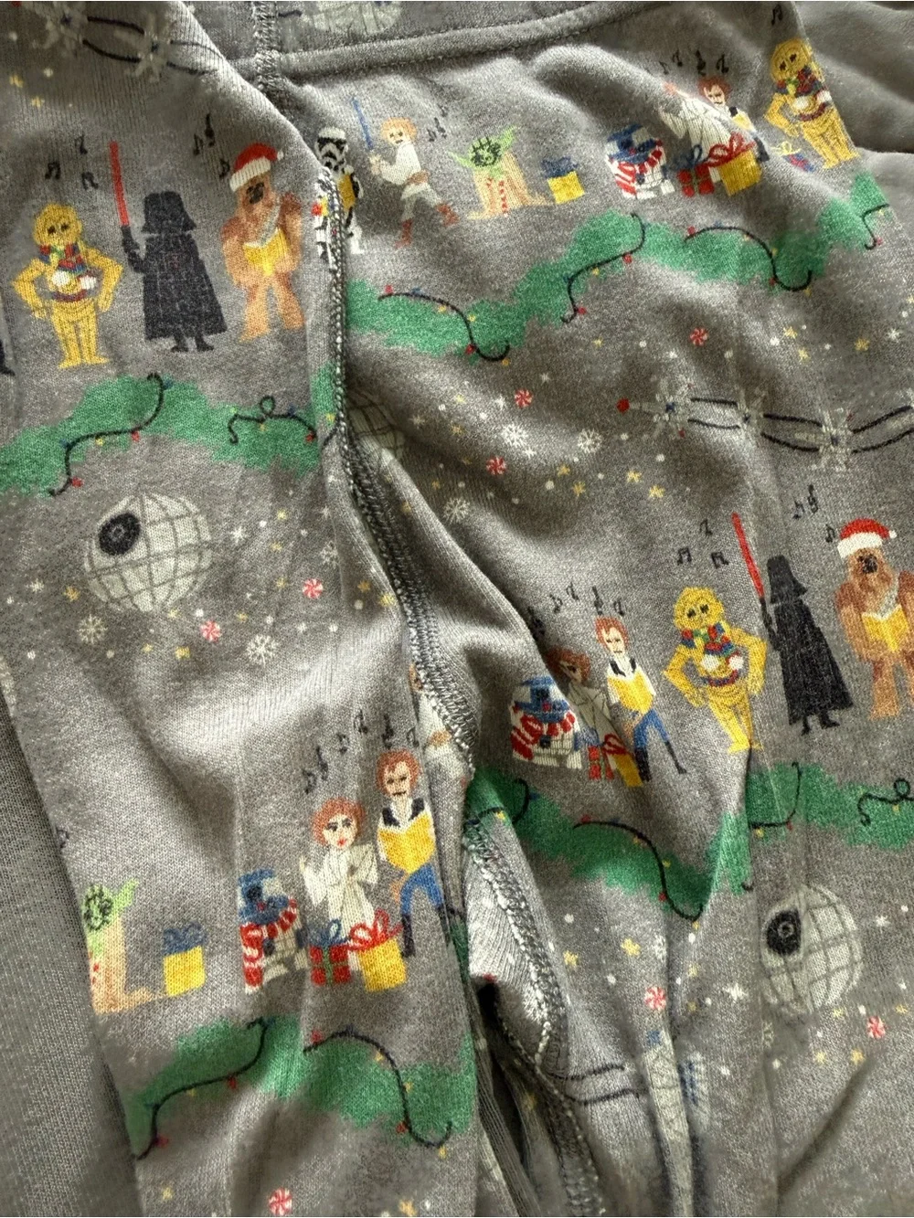 Hanna Andersson Christmas Star Wars R2-D2 Holiday Pajama Set